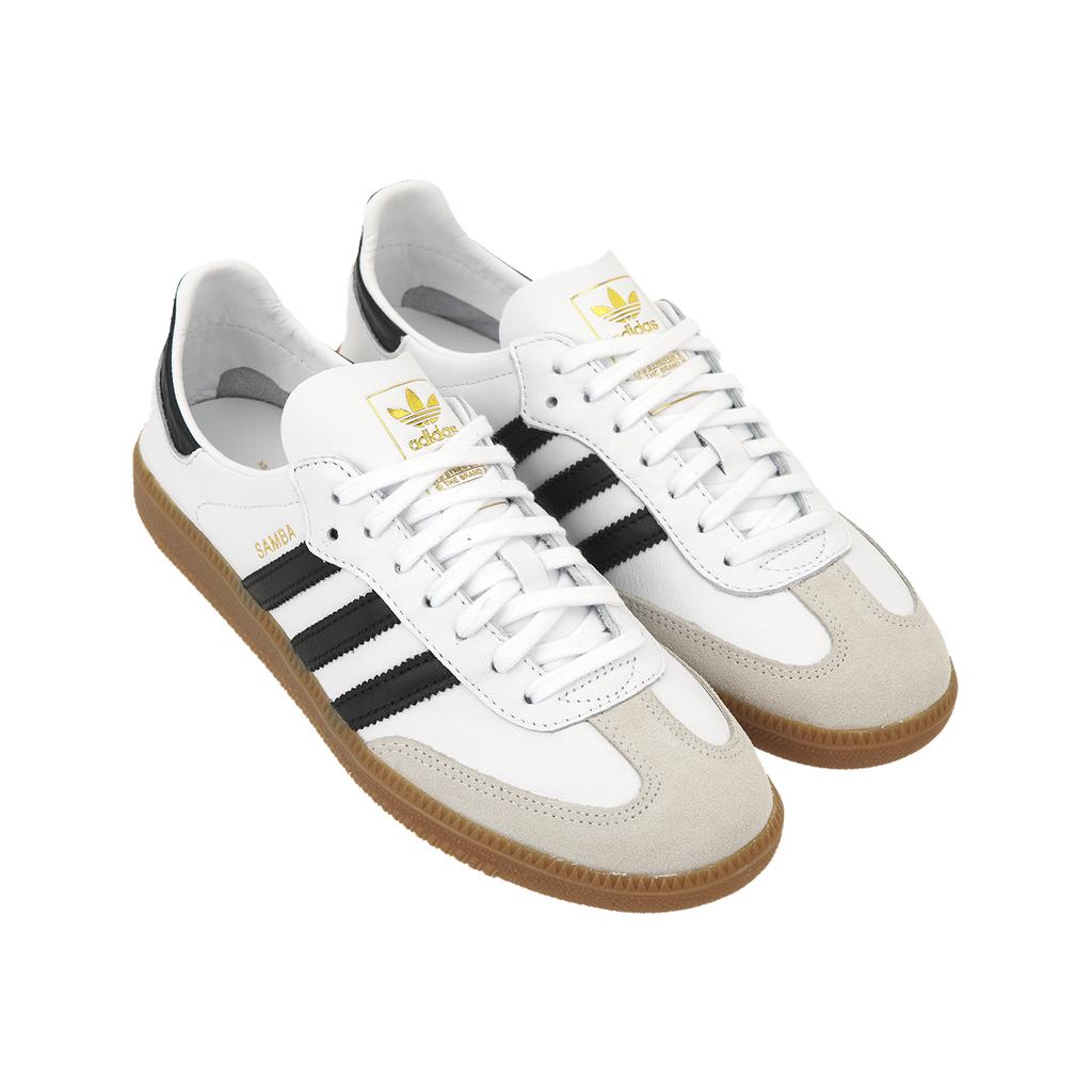 adidas Кроссовки унисекс Samba Decon White Black Gum Cloud-White Core-Black Grey-One IF0642