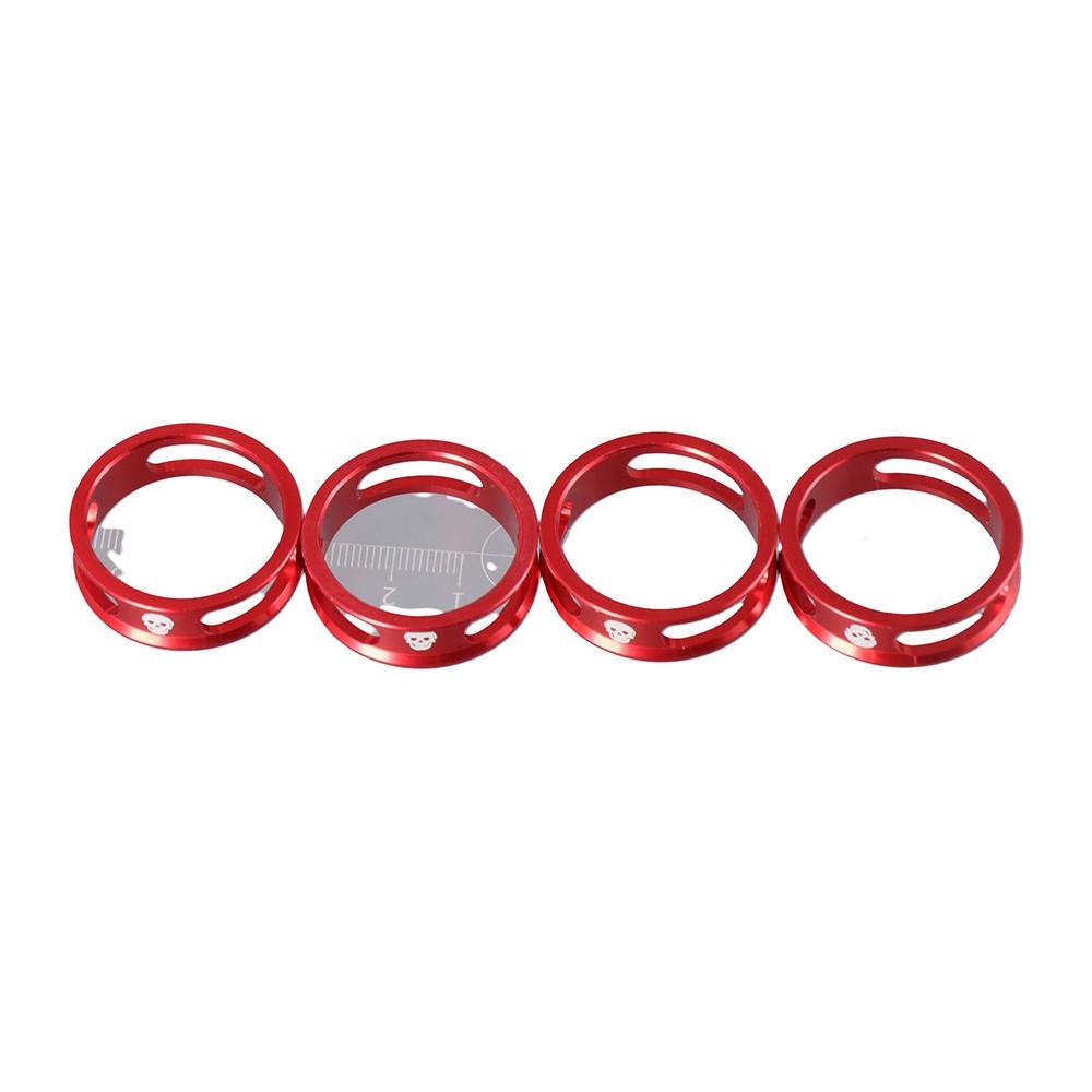 Accessories Bike Headset Ring 1-1/8'' Gasket Bicycle Headset Spacer Front Fork Washer Spacing Pad