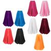 Kids Girl Long Full Circle Ballroom Dance Skirt Flamenco Cha Cha Latin Rumba Samba Maxi Skirt Dancewear