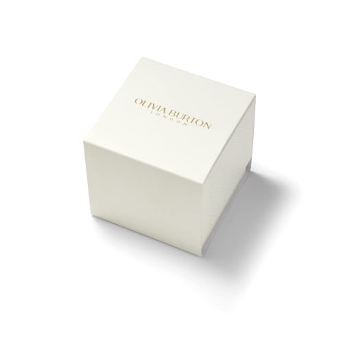 Authorized Retailer: OLIVIA BURTON Women's Sport Luxe 36mm Ceramic Brushed Bracelet Watch (ob24000035)