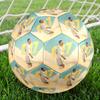 Cristiano Ronaldo Trophy Celebration Soccer Ball Size 5 Football Machine-Stitched Indoor/Outdoor Training and Matches Surprise Collection Gift
