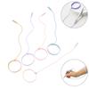Silica Gel Wrist Strap Silicone Grafting Eyelash Tweezers Bracelet Wrist Strap Silicone Tweezers Auxiliary  Makeup Tool For Girl