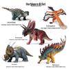 Dinosaur Model Set: T. Rex, Spinosaurus, Mosasaurus, Stegosaurus, Triceratops Cognitive Toys