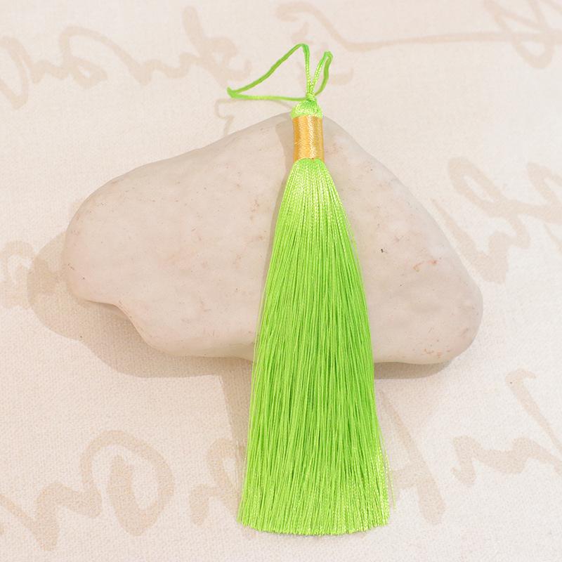 12 см золотая нить ледяной шелк кисточка для украшения ханьфу чонсам своими руками