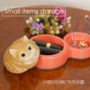 Devalier ca241y Cat Tea Accessories Изготовлен из идеального подарочного чая [Оригинальный продукт] Фигурка, тигр, держатель, смола, подарок, (Кормушка, Тигр)
