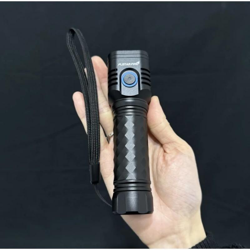 Светодиодный фонарик с зарядкой от USB, водонепроницаемый, для кемпинга, на открытом воздухе, карманный фонарик, мини-фонарик из алюминиевого сплава