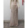 Women's Summer Sequins Long Half-body Skirt
