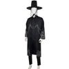 Kpop Idol Black Stage Performance Outfit Set for Boy Group Cosplay