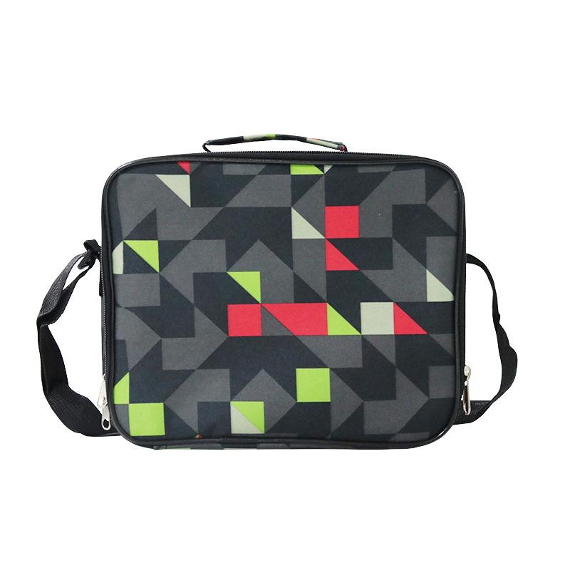 Сумка для ланча, студенческий ланч-бокс, ланч-бокс, один предмет на картинке, сумка с термотрансфером на заказ, термотрансфер.