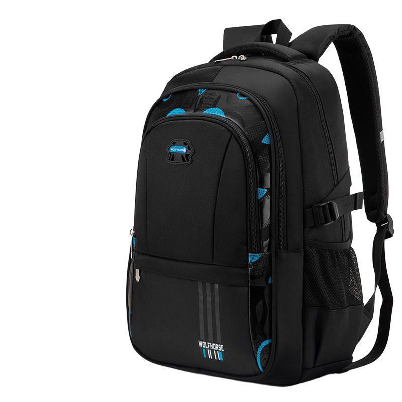 Waterproof Large Capacity Schoolbag for Primary, Junior High, and High School Students