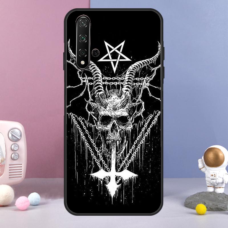 Чехол Devil Satan Для Huawei Nova Y72 Y61 Y91 Y73 Y90 Y70 Y60 12s 12i 11i 8i 9 10 SE P60 P30 Pro P40 Lite