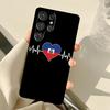Haiti Haitian Flag Case For Samsung Galaxy S24 Ultra S21 S22 S23 S25 Ultra S9 S10 Plus S20 FE S23 FE Back Cover