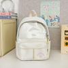 Schoolbag new student backpack female primary and secondary school students casual versatile pain bag schoolbag travel cute wind small backpack