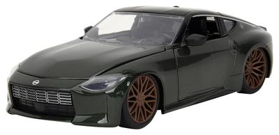 Jada Toys Fast and Furious Series X 2023 Nissan Z темно-зеленый готовый продукт 1/24 F&F