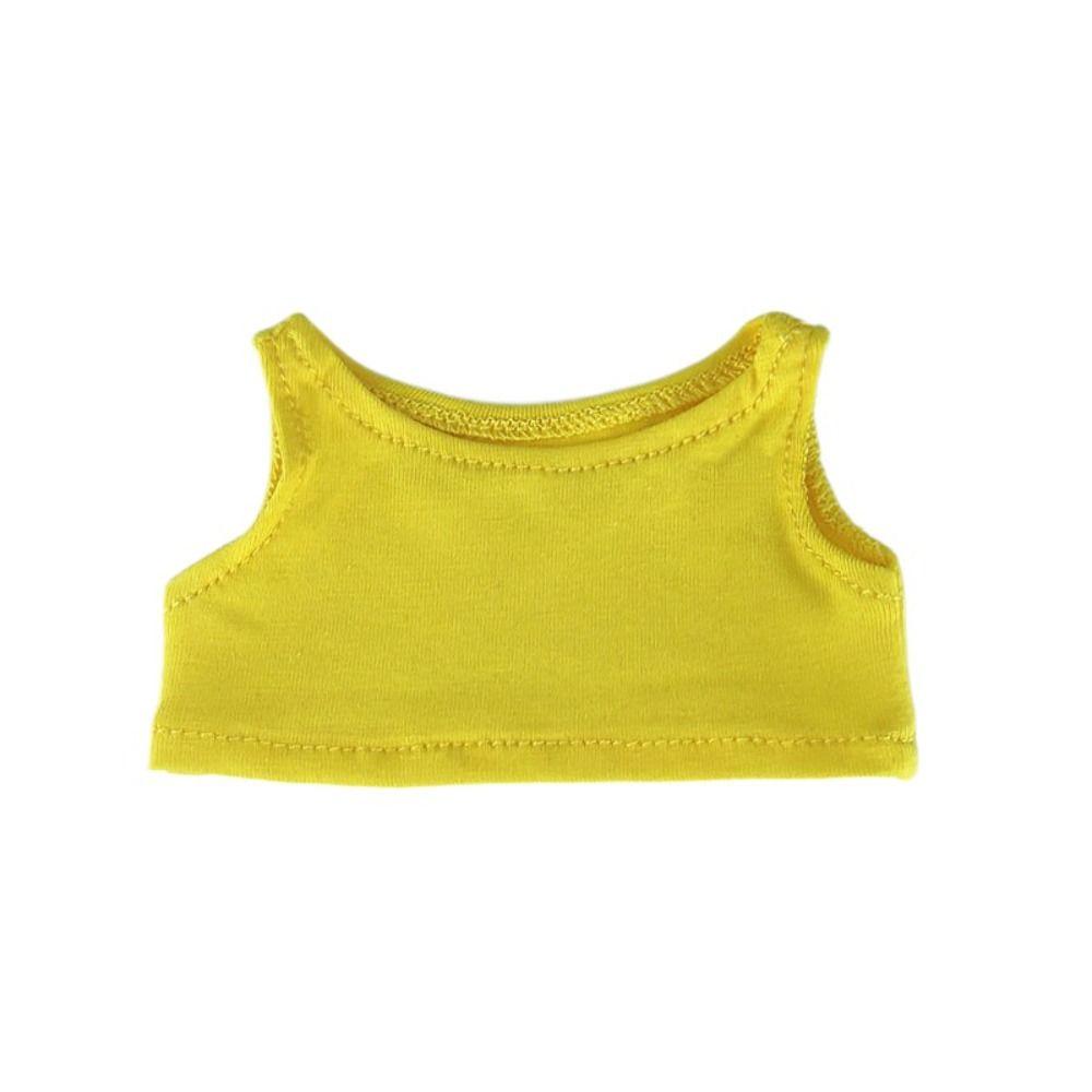 Одежда для кукол своими руками 10 см безрукавка футболка подарочная кукольный жилет хлопковая мягкая кукла