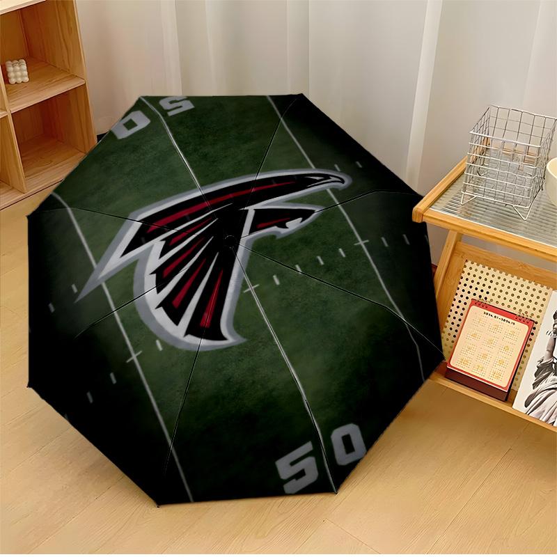 Складной зонт Atlanta Falcons легкий для путешествий, кемпинга и отдыха, незаменимая вещь для семейного отпуска и подарков на день рождения