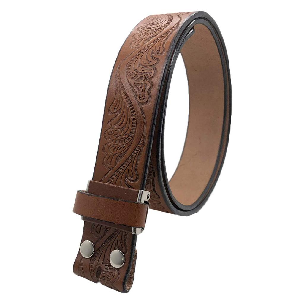 WING LEATHER Ремень для мужчин из кожи Tochigi - Натуральная кожа, Только сменная полоса, Повседневный, Сделано в Японии, Коровья кожа, Стильный, С тиснением, 35 мм (3.5cm),