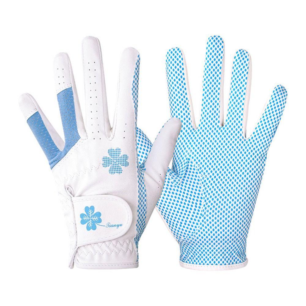 Breathable Full Finger Golf Gloves Comfort Sport Gloves Professional Golf Mittens  Palm Protection