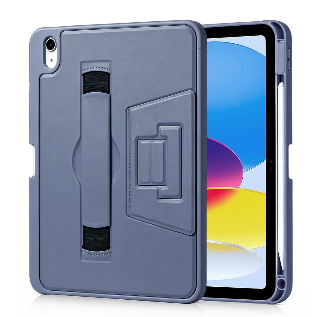 Чехол-подставка с ремешком на запястье для iPad 12-го A19 11-го A16 Pro 11 Air 4 5 10.9 Air 11 M2 M3 M4 10.2 7-го 8-го 9-го 9.7 5-го 6-го mini 6 7