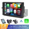 Hippcron Car Radio 1 Din Bluetooth HD 7" Touch Screen Stereo 12V Wire Carplay And Android Auto With / Without Camera