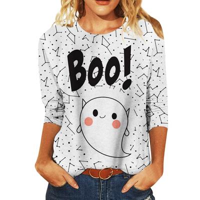 Футболка с круглым вырезом и длинным рукавом, женский паук, забавная летучая мышь, большие размеры, популярные футболки с 3D-принтом