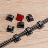 50pcs Sticky Firm Organizer Fastener Buckle Line Fixer Holder Cable Clip Wire Management Cable Clamp