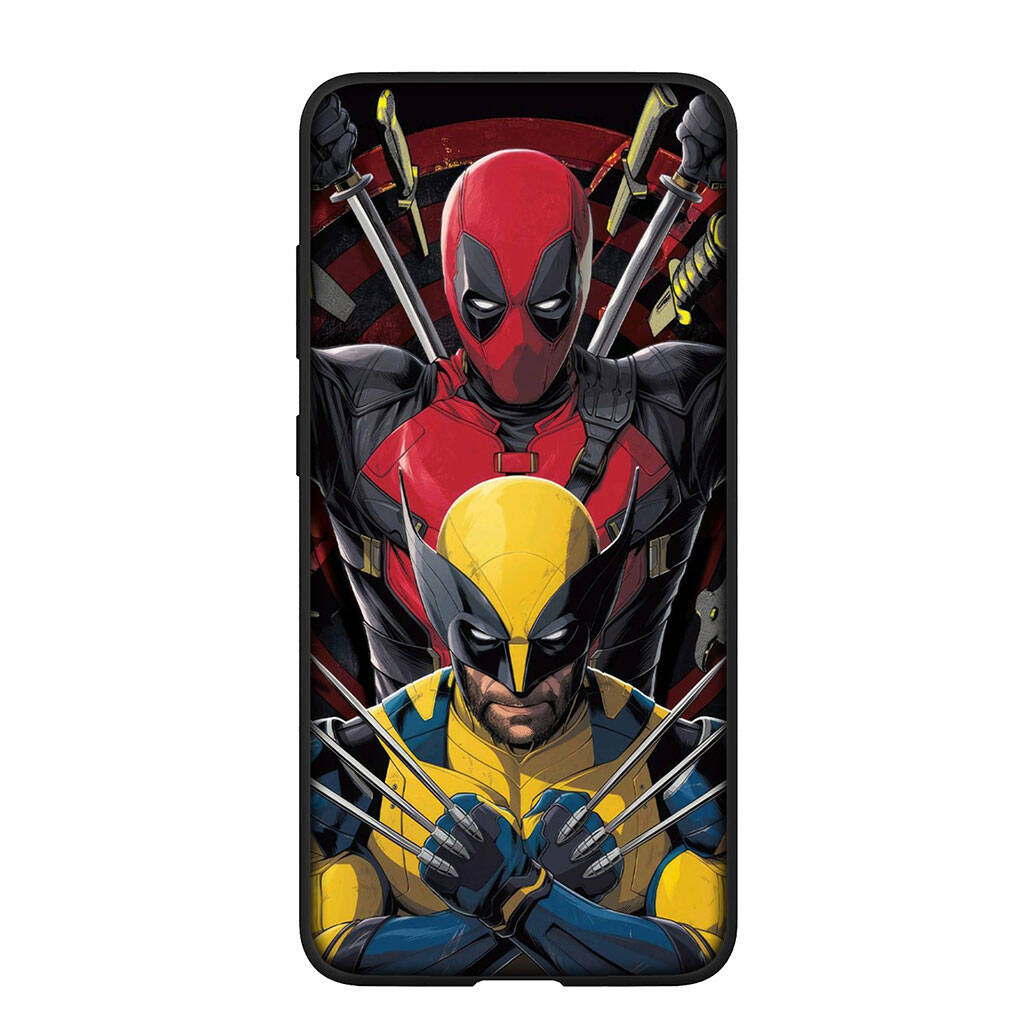 Phone Case for iPhone 17 16 15 Xiaomi Poco F8 F7 X7 X6 M8 C85 C75 C71 Redmi Note 14 13 12 11 Pro Max A3 14C 13C 15C Deadpool VS Wolverine Marvel Cover