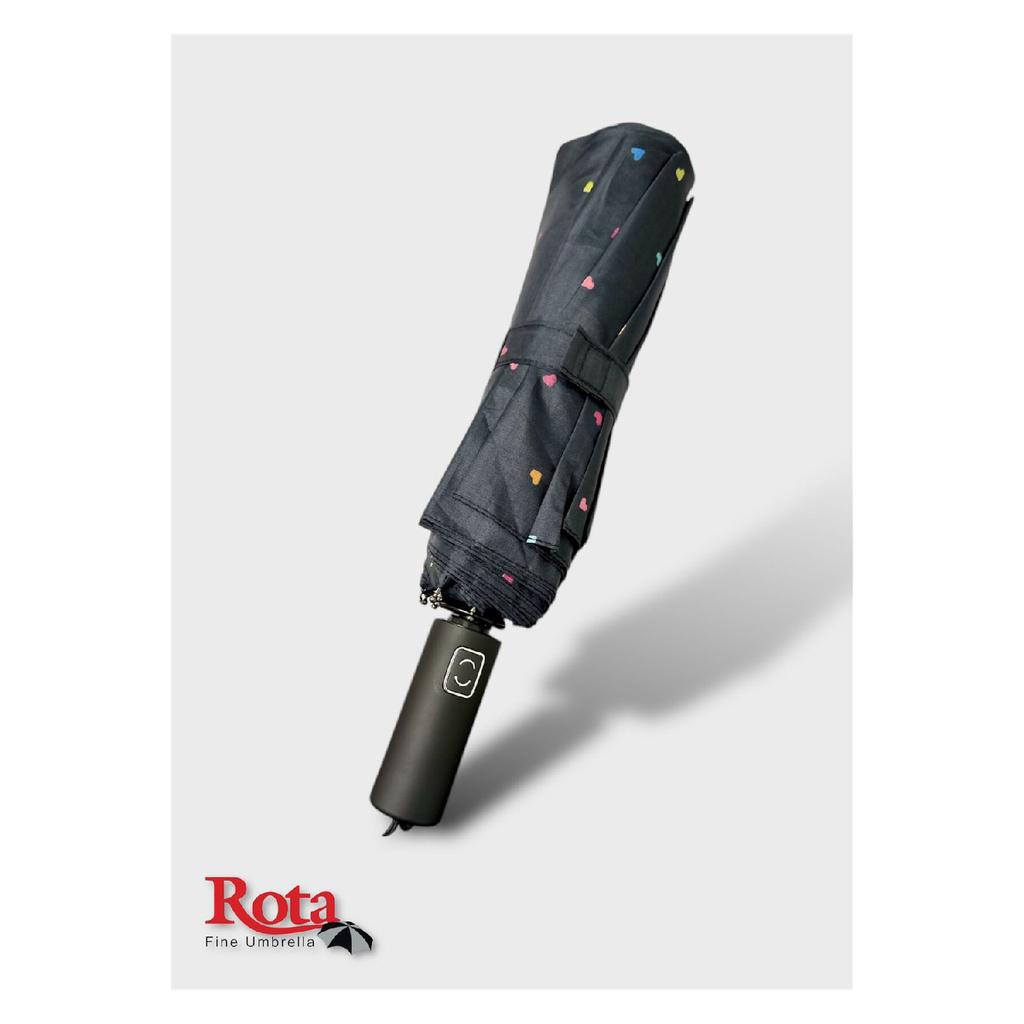 10 Strands Extra Durable Fiber Wire Automatic Opening/closing Umbrella 3060m Plain Black