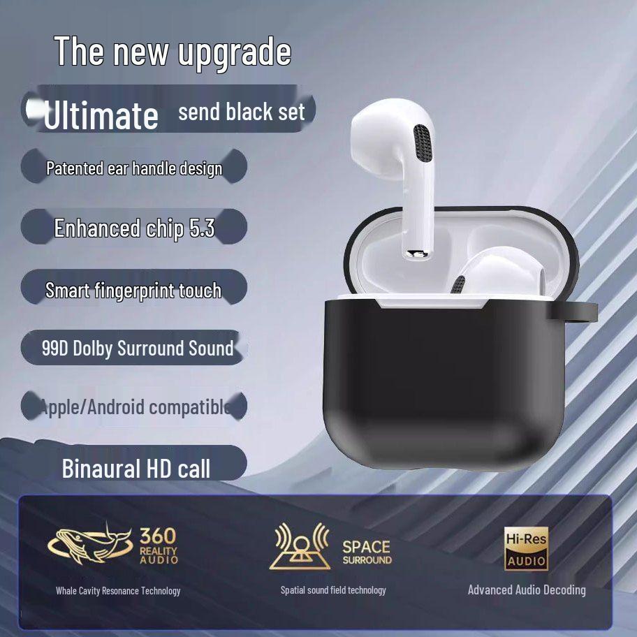 Высококачественные беспроводные Bluetooth-наушники для Apple, Huawei, Vivo, Xiaomi, OPPO – Двусторонние, Цельные, Бесплатная доставка