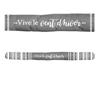 [A0396] - Gray 'Messages' Door Draft Excluder (Jingle All the Way) - 80x7cm
