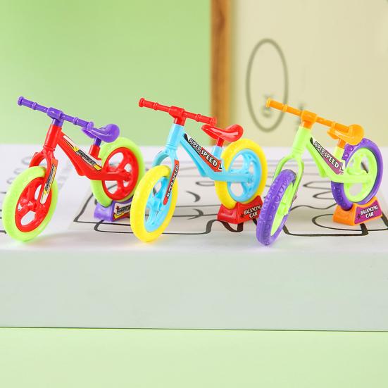 12 шт. DIY Мини-велосипед Сборная игрушка Пластиковая модель велосипеда Образовательная симуляция