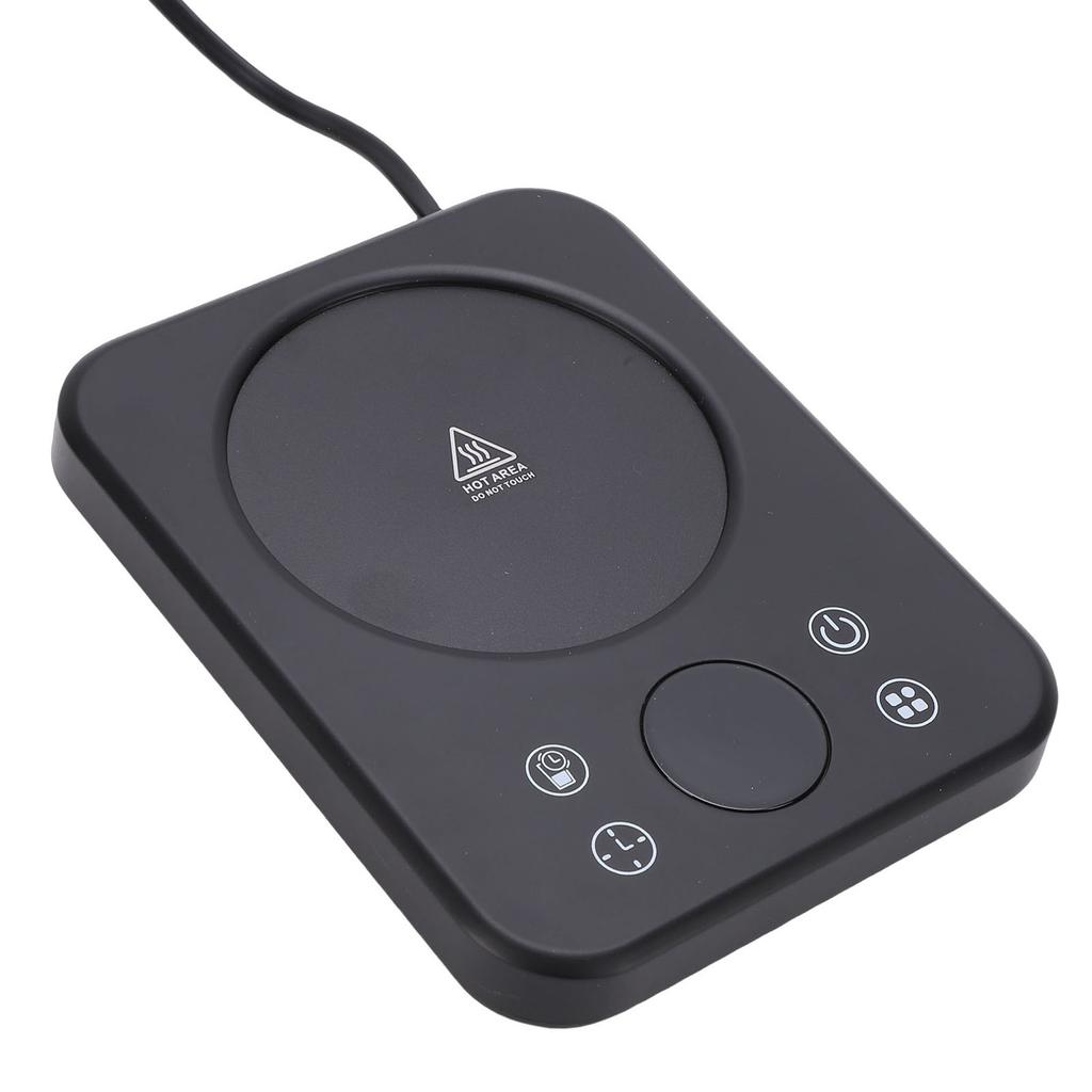 Подогреватель кружки 36 Вт 9 режимов температуры 12-часовой таймер Автоматическое отключение Электрический подогреватель напитков, чая, воды, молока