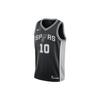 NBA Swingman Spurs Season 20 Fan Edition Sleeveless Round Neck Basketball Vest Men Tops Dark-Grey CW3682-016