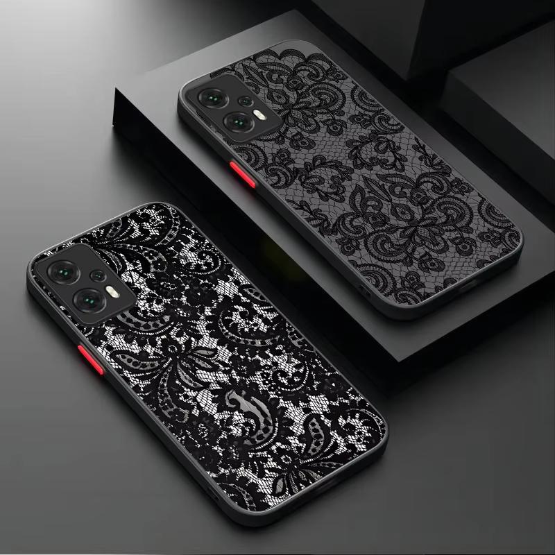Винтажный Чехол Для Телефона С Цветочным Узором Из Кружева Для Xiaomi Mi 15 T Pro 14T 13T Mi 17 Pro 15 14 13 12 11 Lite 5G Ударопрочный Чехол