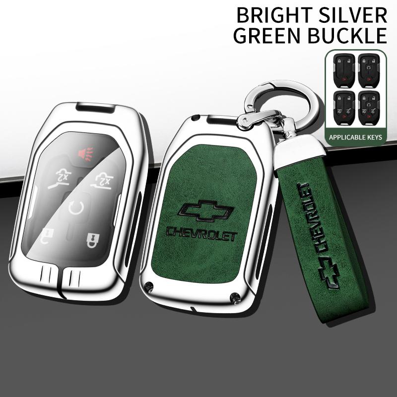 AABHO1 Alloy Car Remote Key Case Cover Shell For Chevrolet Chevy Malibu Camaro Cruze Traverse Spark Equinox Sonic Volt Bolt Accessories