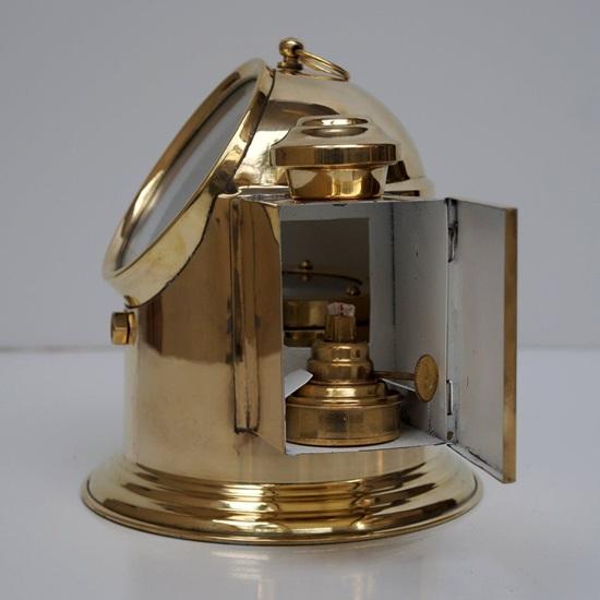 Nautical Floating Dial 22.3cm Binnacle with Hanging Compass Sea Ship Boat Lamp