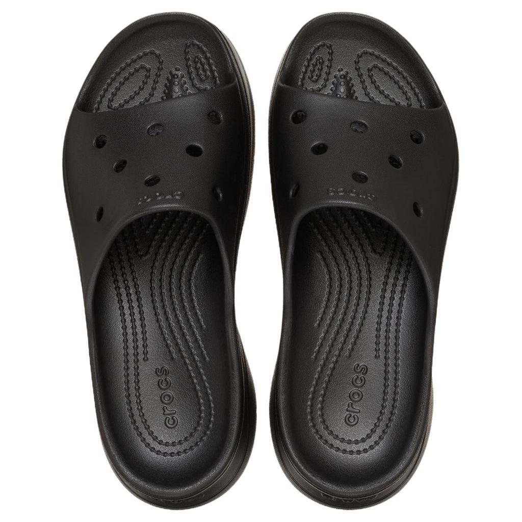 Crocs Casual and Comfortable EVA Anti-Abrasion Slippers Women's Black