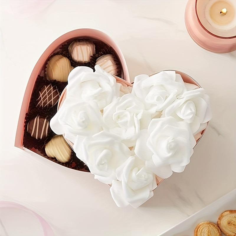 10/20/50 шт. Головки искусственных цветов роз, Искусственные цветы для домашнего декора, Свадебного украшения, Товары для вечеринок, DIY, Аксессуар для рукоделия, Подарок