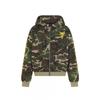 ARES Heavyweight Gothic Camo Hoodie Men American Style Casual Streetwear