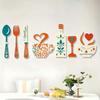 Vintage Rustic Wall Sticker Ornaments Farmhouse Style Creative Hanging Art  Bar