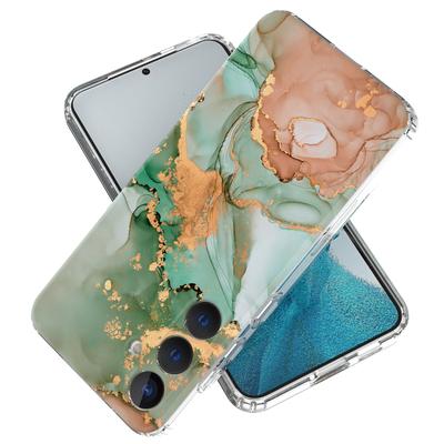 Чехол для телефона Samsung Galaxy S24+ GW18 Мраморный узор IMD Чехол для телефона