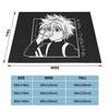 X Охотник Одеяло Мягкий Фланелевый Флис Теплый Киллуа Золдик Аниме Hxh Пледы для Путешествий Постельные Принадлежности Покрывала плед