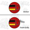 Wolfsburg Edition Logo Emblem Car Front Grill 3D Metal Sticker Body Rear Trunk Badge For Golf MK3 MK4 MK5 Passat Jetta Polo