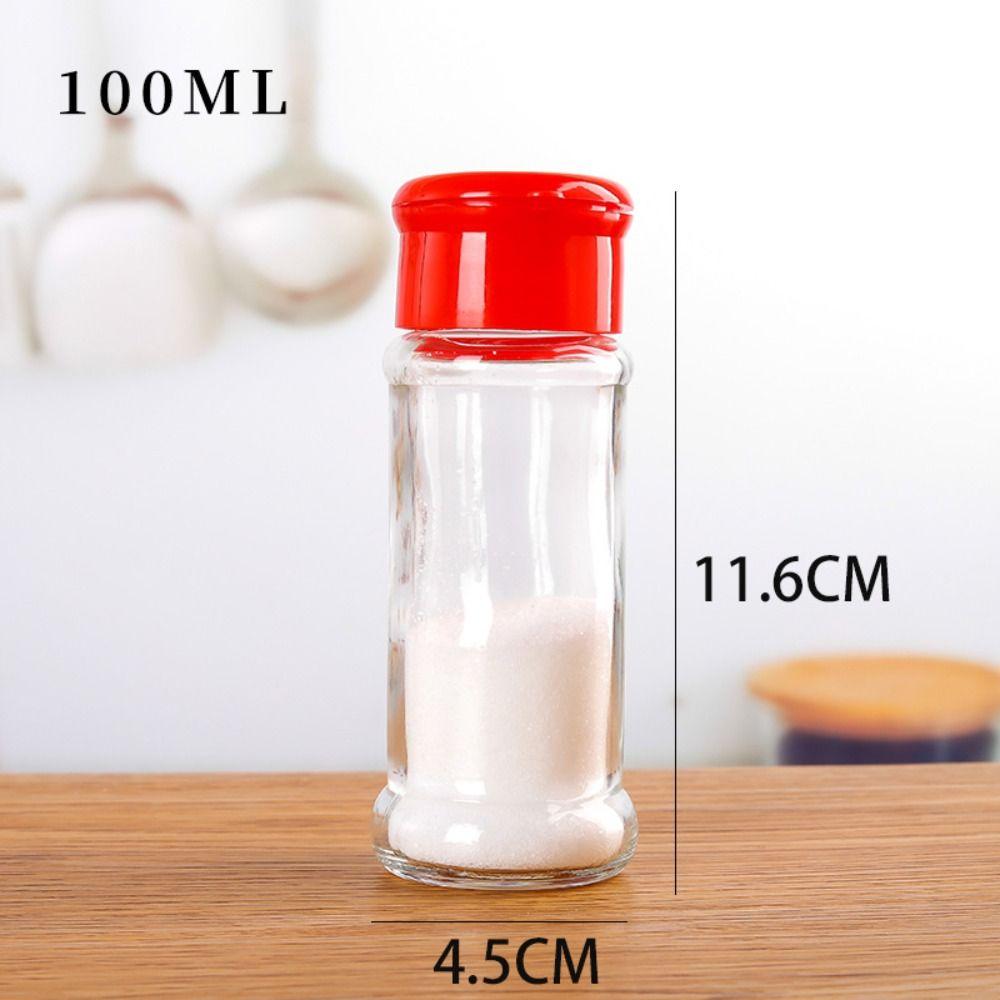 Прозрачная бутылка для шейкера для приправ, стеклянная бутылка, баночка для приправ, банка для хранения специй, кухня