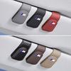 KSMH6 Car Sun Visor Magnetic Leather Sunglasses Clip For BMW M Performance E46 E90 E60 F20 X1 F10 F30 X3 E70 E87 E36 G11 X