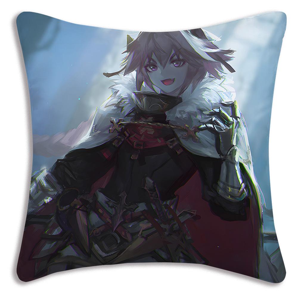 Аниме F-Fate Apocrypha Астольфо Наволочки Мультяшные Декоративные для Дивана Домашние Двусторонние Короткий Плюш Милая Наволочка