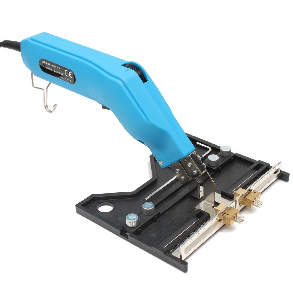 230 В/110 В электрический нож для резки пены с большой канавкой, нагревательный резак, электрический инструмент для резьбы по пене, электрический режущий нож, лезвие, прорезь