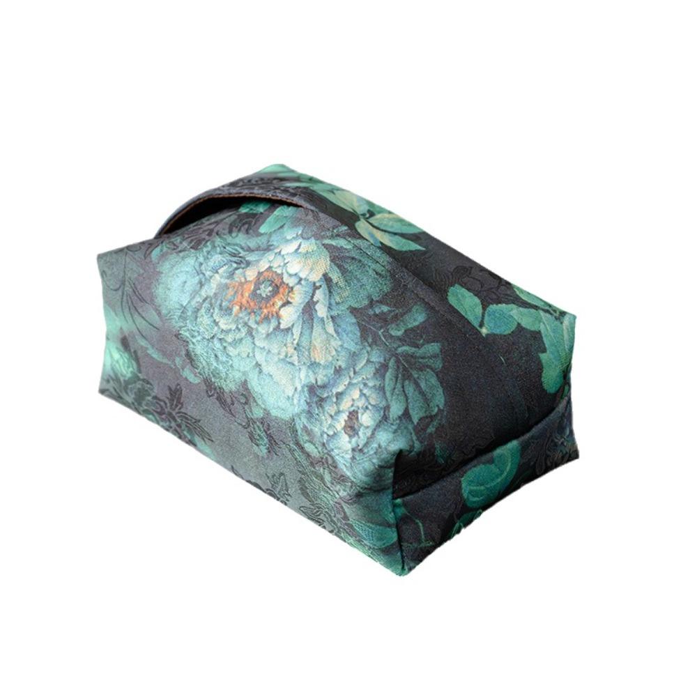 Exquisite Tissue Box Chinese Napkin Case Desktop Decorate Facial Tissue Cover Desktop