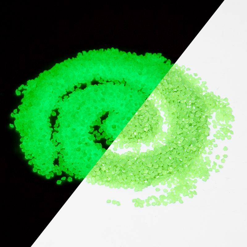 Светящийся песок, светящийся в темноте, камень, галька, сад, двор, уличная дорожка, украшение для газона, аквариум, домашний декор «сделай сам», 3-5 мм