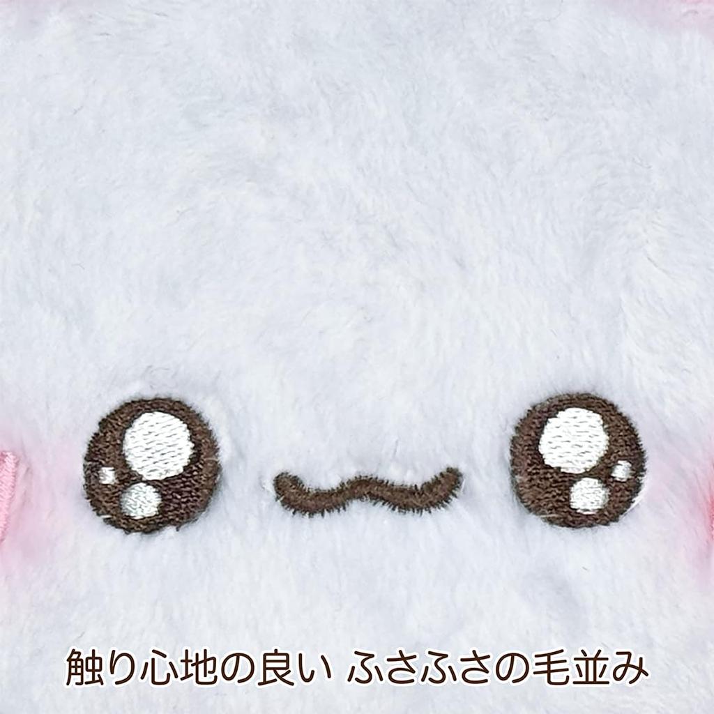 Chimumu [Fuwakyun] Plush Pouch | Cute Character Small Item Case, Makeup Storage Case, Fluffy Material, Great Gift